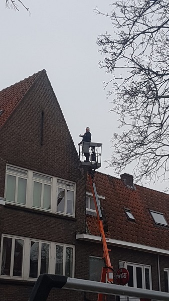  stormschade dak Leiden